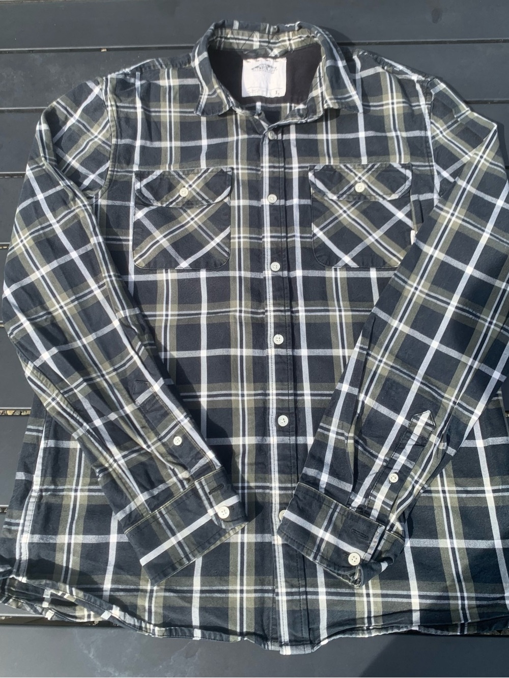 Vans Wade Heavyweight Plaid Button Up shirt